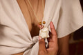 Hemp Cage Necklace (without crystal)