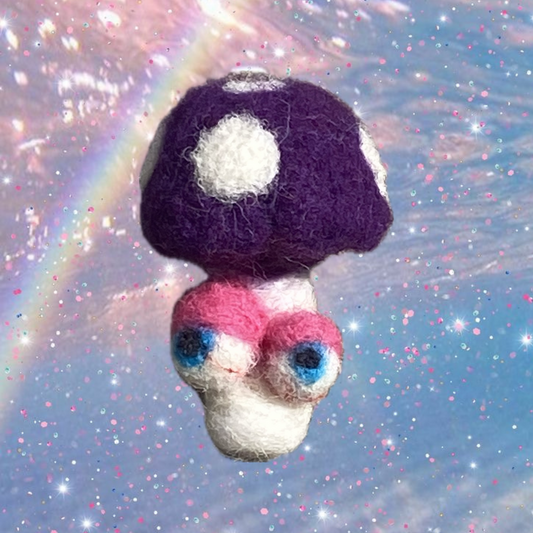 Felted Buddies - Mushroom
